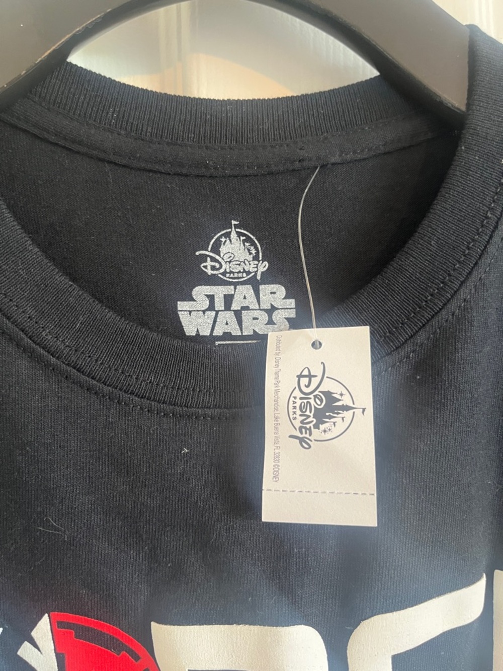 Disney 100% Cotton Black Star Wars Graphic Tee - Picture 4 of 6